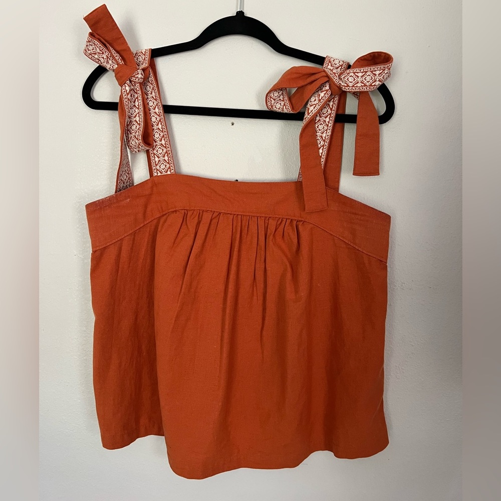 Tie Shoulder Tank Top